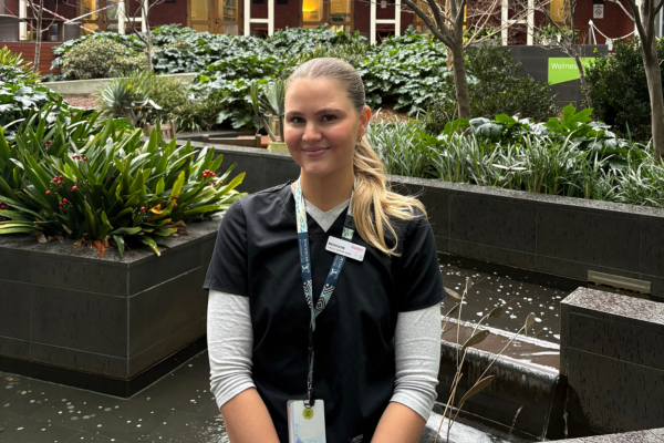 Clinical Support Nurse at Olivia Newton-John Cancer Centre, Bronwyn Jurgens